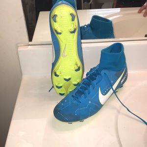 Nike mercurial rare hightop Neymar soccer cleats